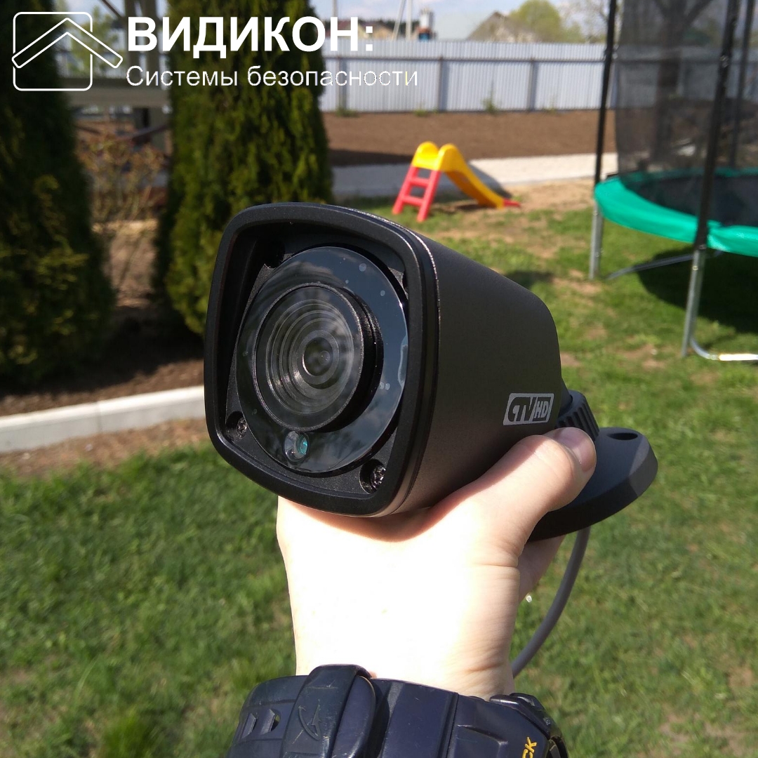 Готовый комплект видеонаблюдения для частного дома